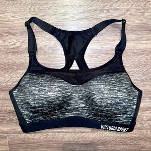 Victoria’s Secret Sports Bra Black Gray - Size 32C